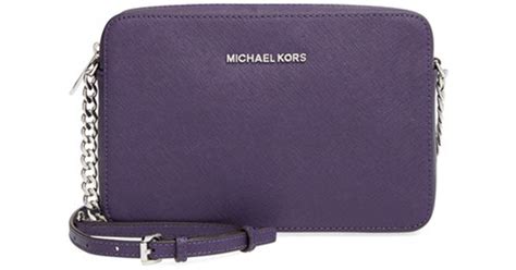 michael kors lavender|Michael Kors purple crossbody bag.